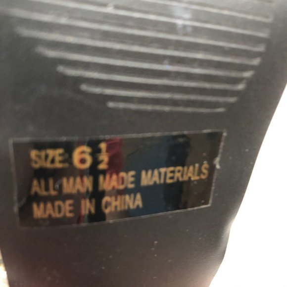 NWOT QUPID Strap Stiletto Silver Sparkle Zip 6.5 - Picture 8 of 8